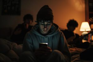 depressione e uso dello smartphone telefonino